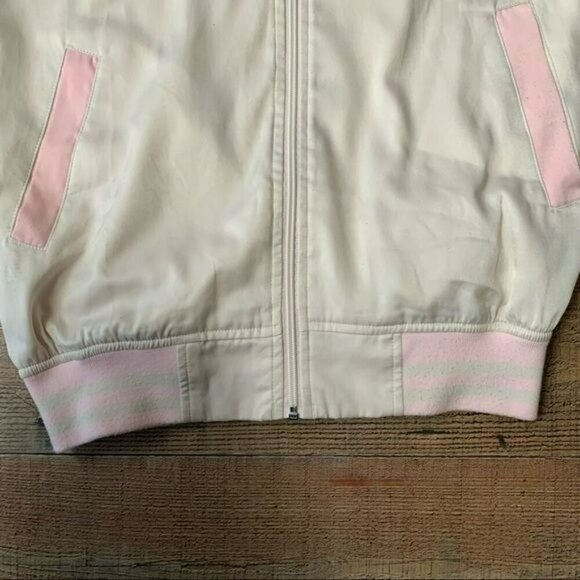 Lularoe light pink and cream varsity style jacket -S - Picture 5 of 11